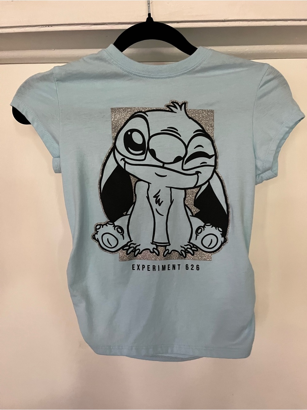 Disney Light Blue 'Experiment 626' Stitch Graphic Tee